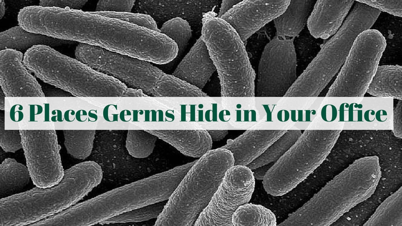 6 places germs hide in your office