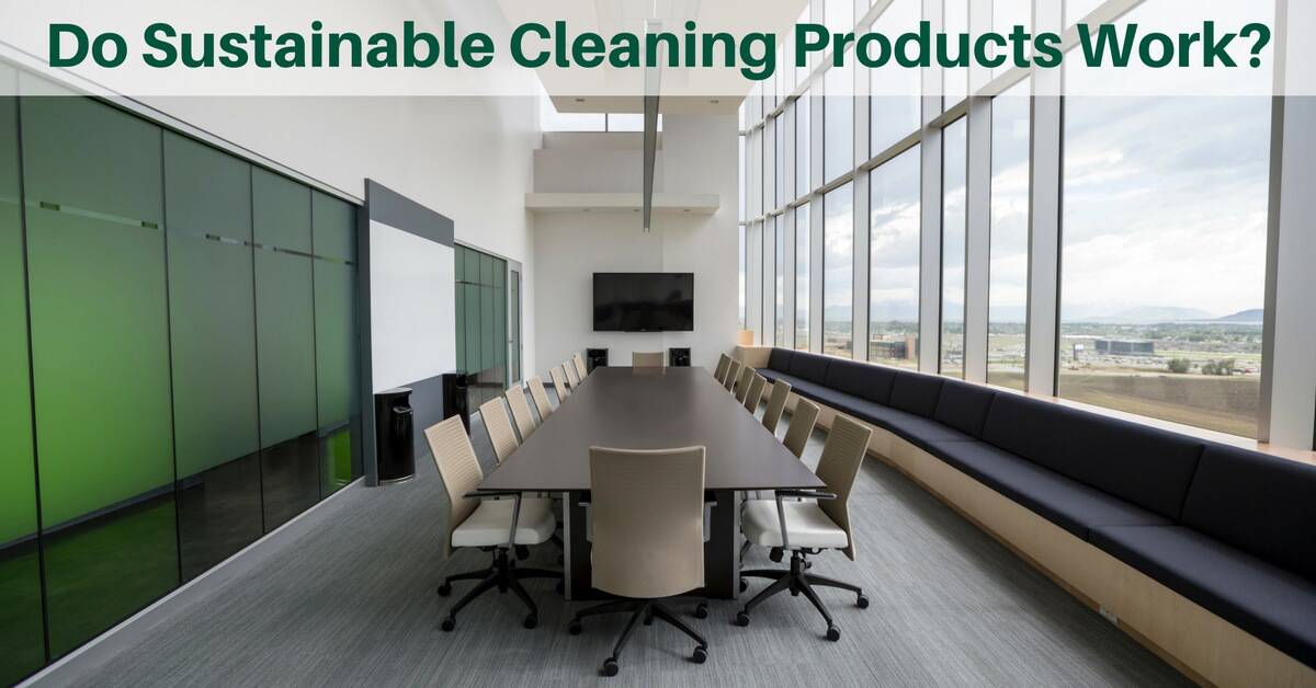 do sustainable cleaning products work