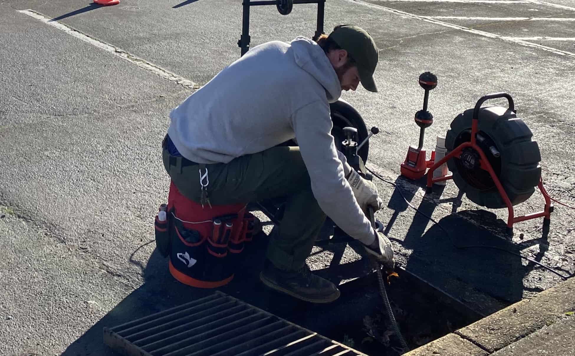 Drain cleaning and inspection